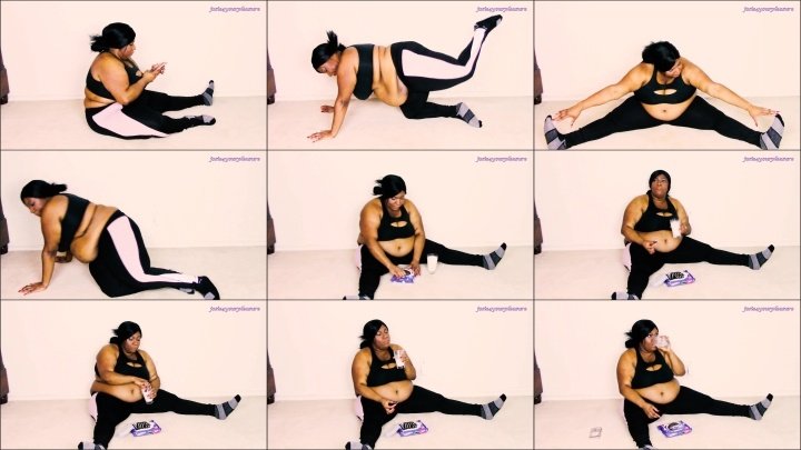 Josie4Yourpleasure Exercise Is Hard For This Fatty Hd Mp4