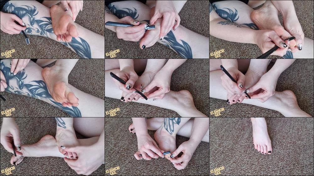 Shaving My Calluses