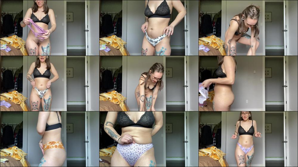 New panty try on
