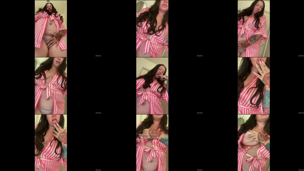 elke1 06 07 2021 2155169650 Stripes   see through panties part 1â¦ make sure to check your DM for part 2      
