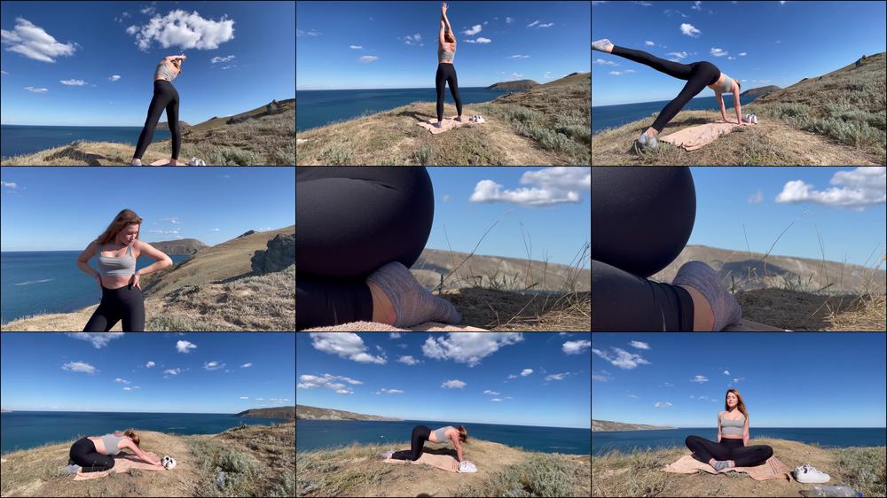 Yoga in Mountains