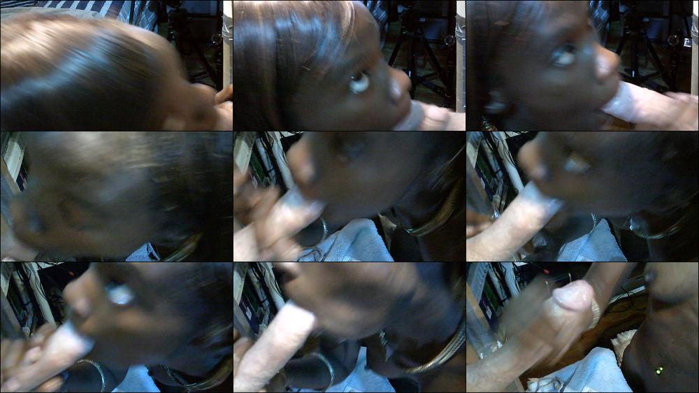 edging BJ by ebony maid
