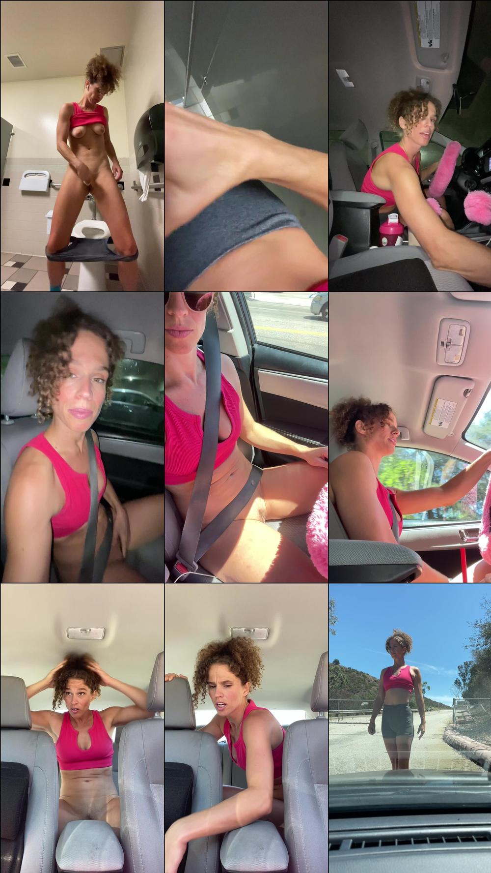 HORNY AS FUCK MILF PUBLIC PEE AND ATM - August 10, 2022