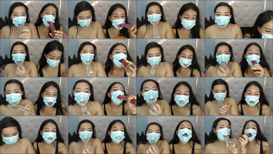 Miaisabella3 Ahegao Mask And Spit Fetish