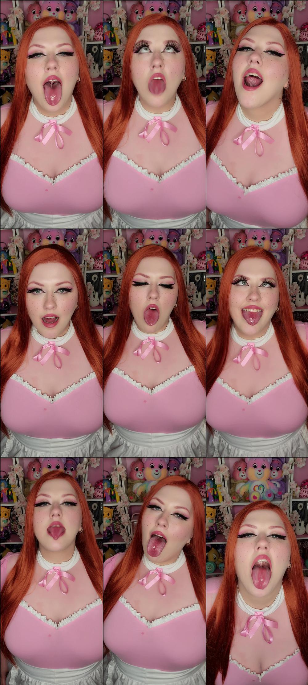 Sexy BBW Ginger Maid Ahegao - March 21, 2022