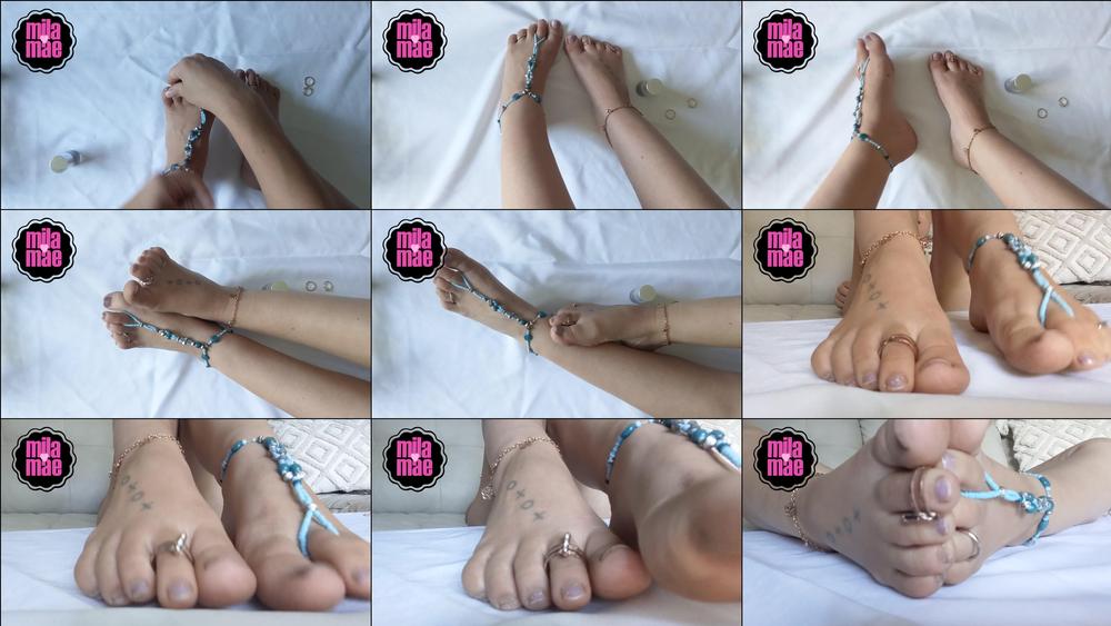 Worship my Anklets and ToeRings - September 17, 2022