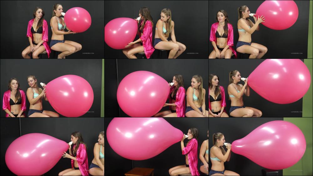 Madison and Julie Blow to Pop 36-inch
