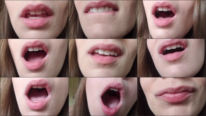 Nina Crowne Hd Close Up Mouth Cum