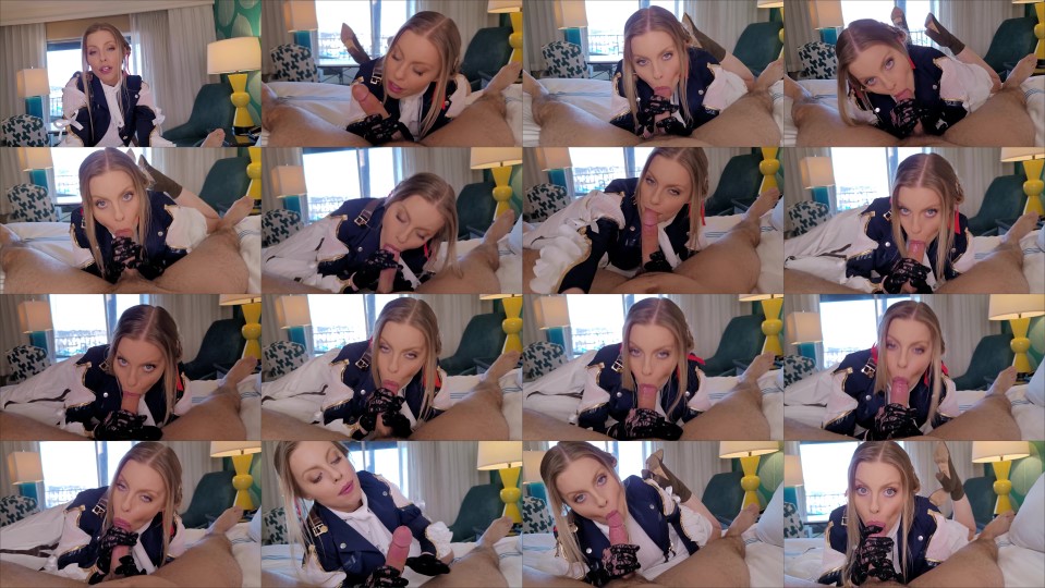 Britney Amber Violet Evergarden Sucks Off The Major