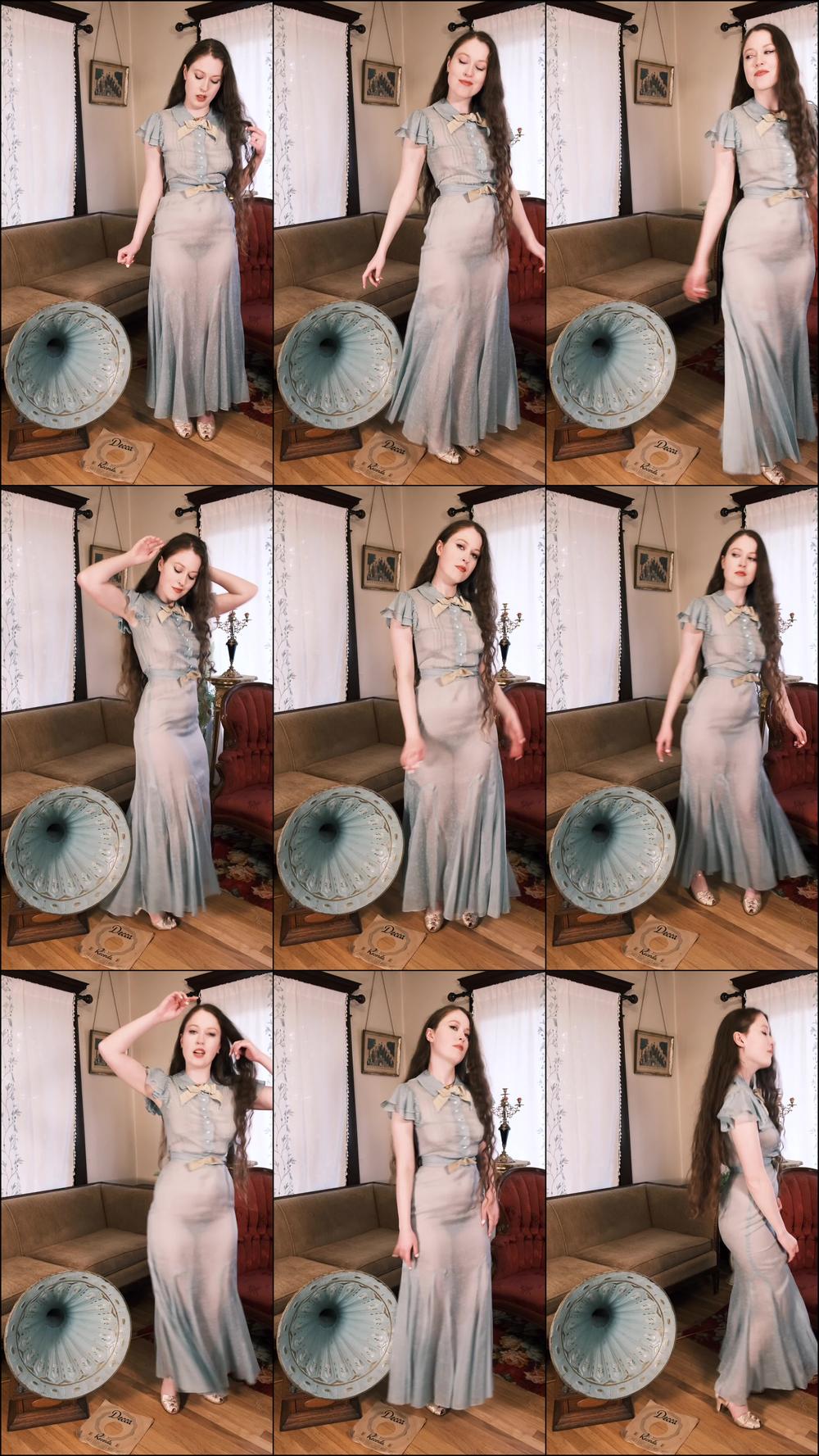 1930s Babe Dances to Phonograph
