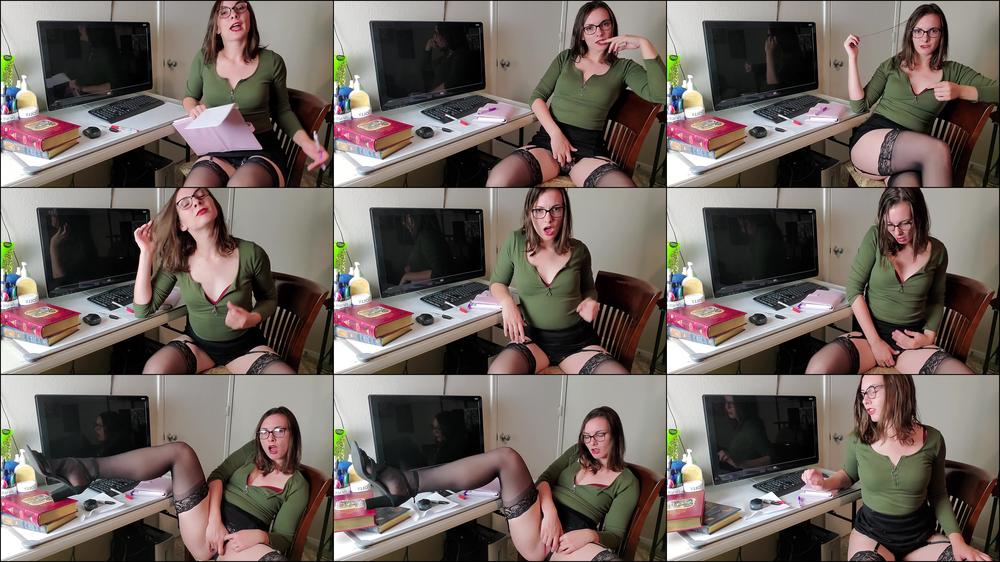 Professor Instructs You To Jerk Off