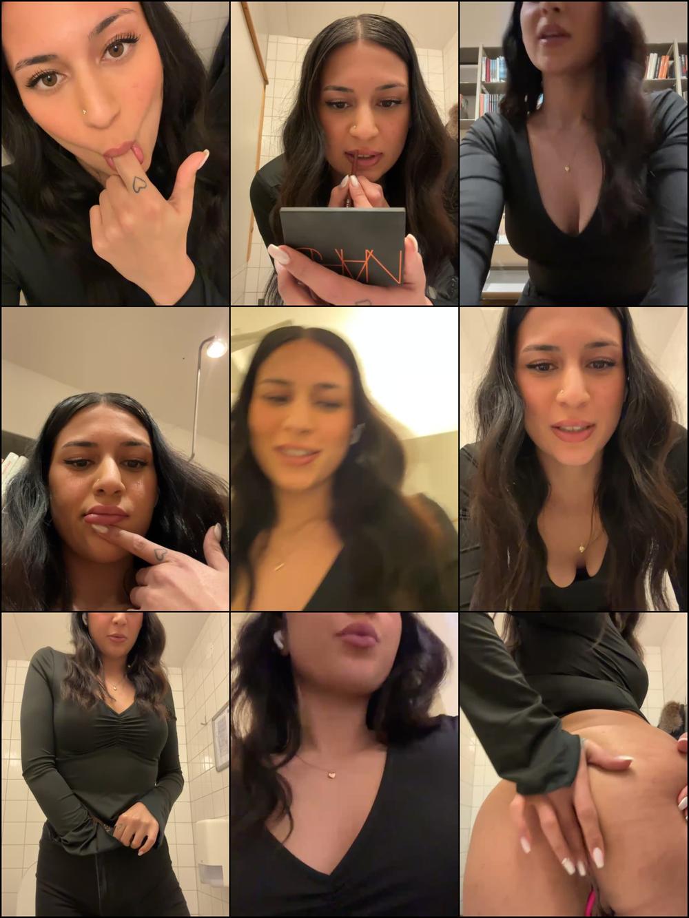 Pleasuring me in the Bathroom
