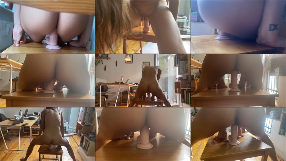 Reversed Cowgirl Dildo Fuck - July 23, 2022