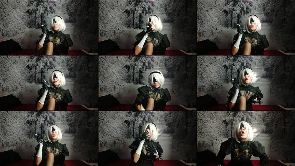 Nier automata: 2B sexy smoking - Apr 15, 2020