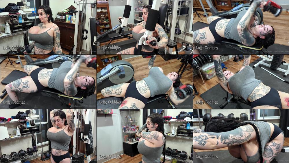 lotteoddities 553333486 2023 03 28 3100cc workout vid watch me do a warm up lift weights and finish with stretching. i m starting to