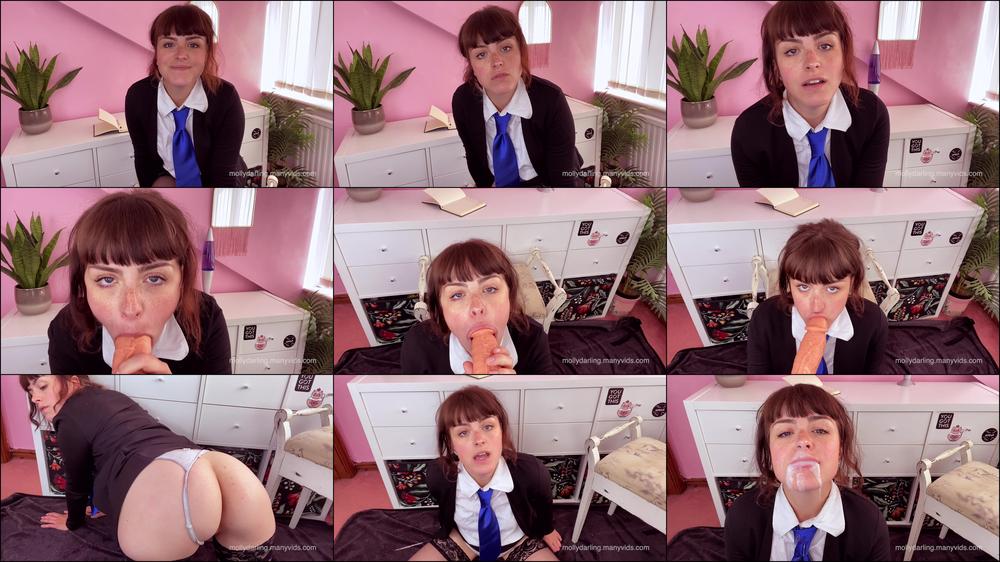 Posh Schoolgirl Has A Filthy Mouth