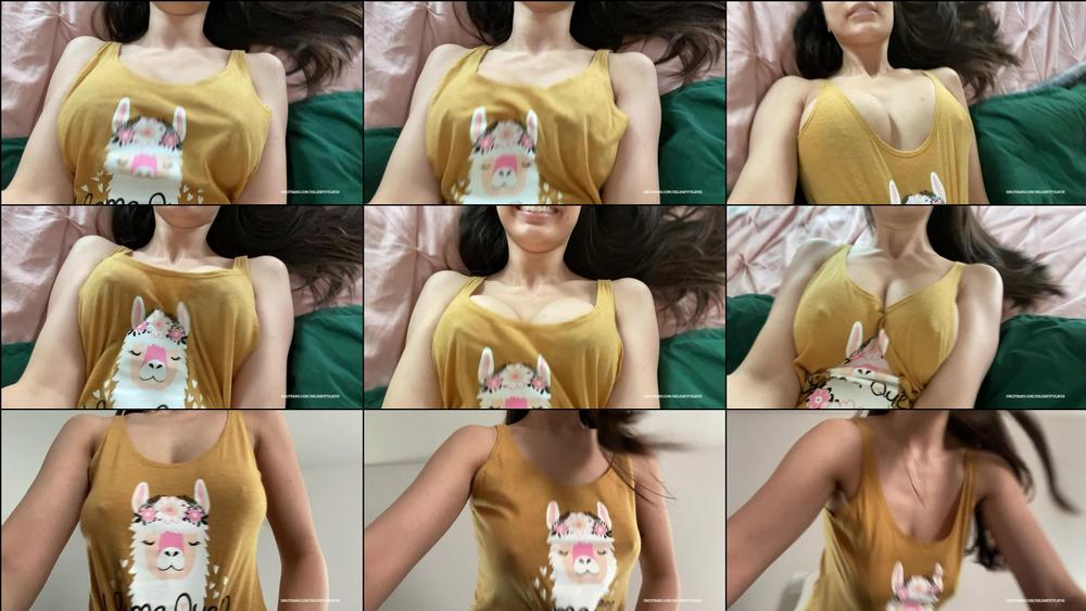 delightfulhug 03 05 2020 280147449 Big natural boobies, loose tank top, bouncing