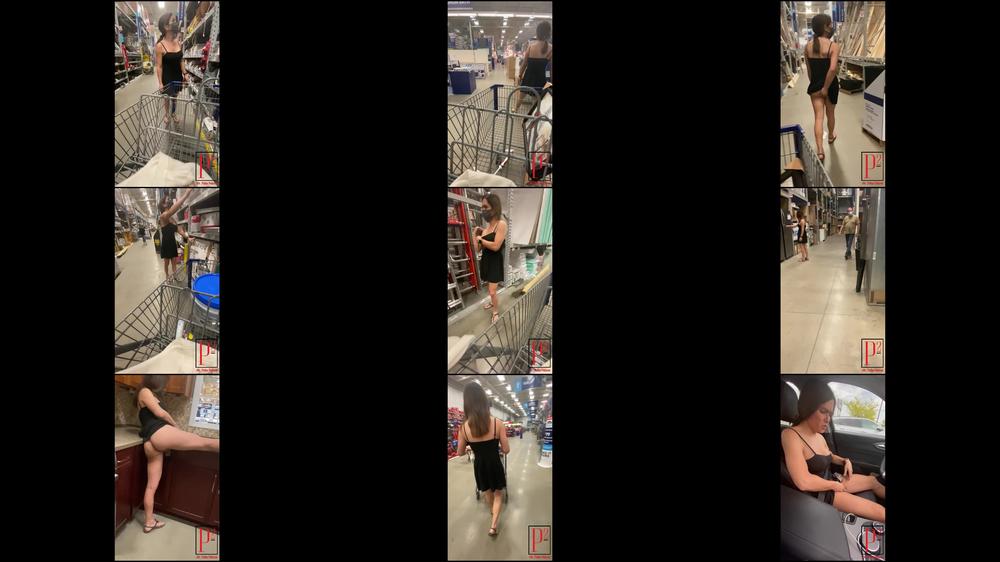 NAKED and BUTT PLUG in Public - STREAM
