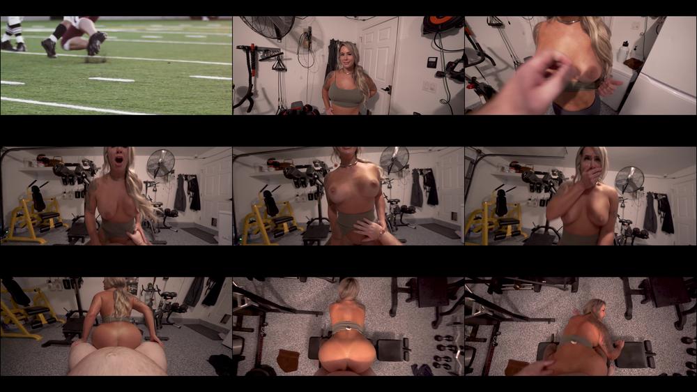 Quickie Gym With My Horny Stepmom