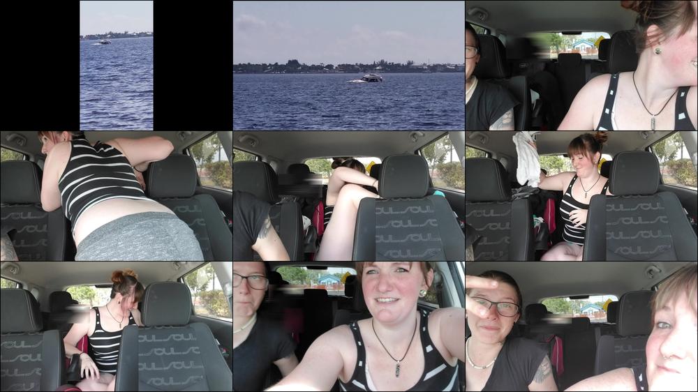 Nikkita Changes In The Car In Public