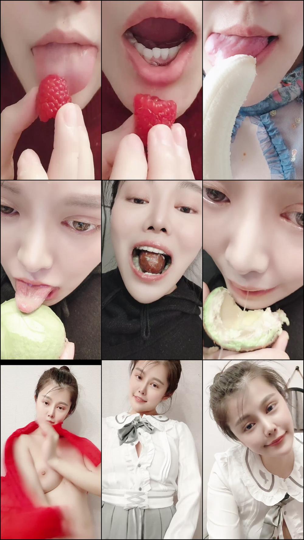 12licking leukorrhea/tongue/spit fetish