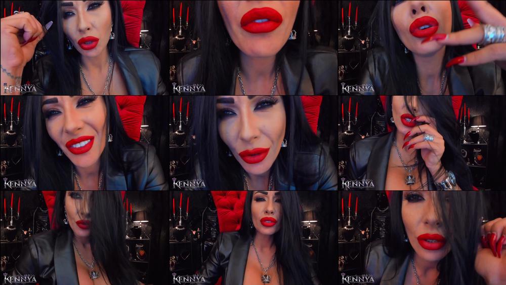 Cuckolding with red lips and nails POV - June 13, 2021