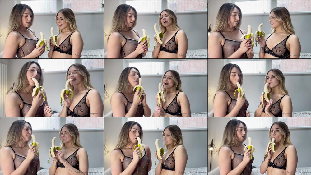 cutepowerlegs 03 05 2023 2851888380 watch me and ella suck on our bananas just