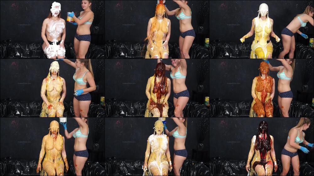 Scarlett's First Messy-With Julie WIDE