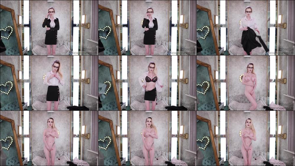 Embarrassed Secretary Naked for Birthday - August 13, 2021