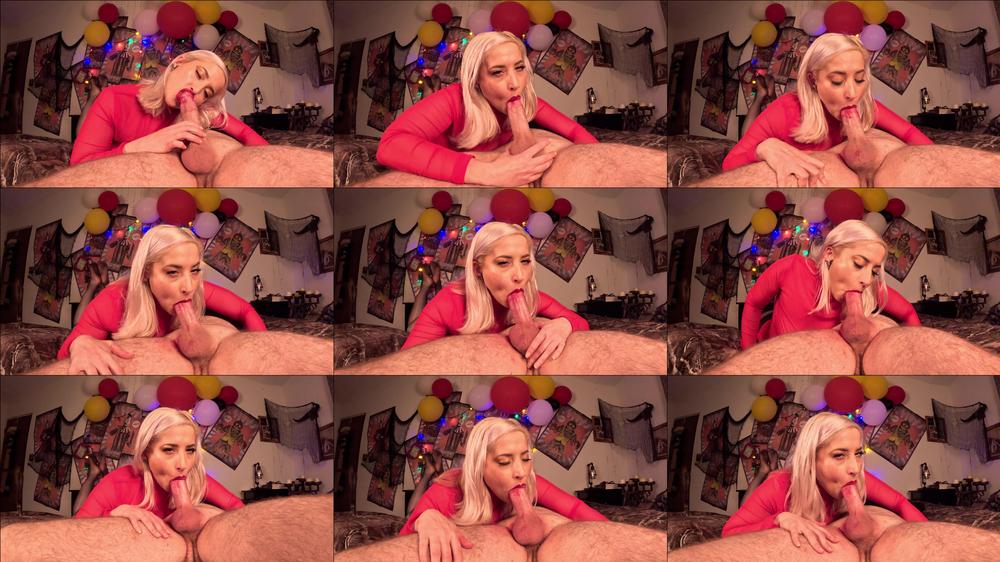Galas Red Lipstick Cock Suck: Galas Sloppy 69 Blowjob - 4k - March 31, 2025