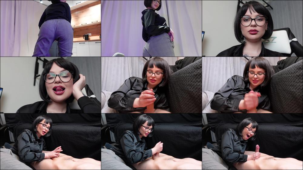RUINED ORGASM | DOMINATING BOSS HANDJOB