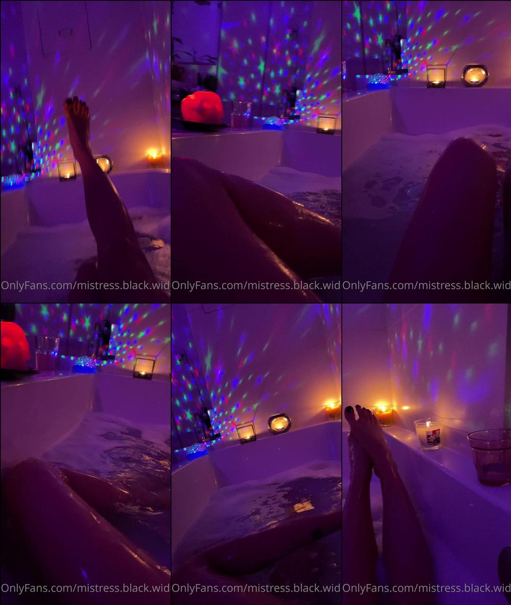 mistress.black.widow 13 02 2022 2361669955 Your Mistress is relaxing in the bathtub and you should be serving drinks and massaging my