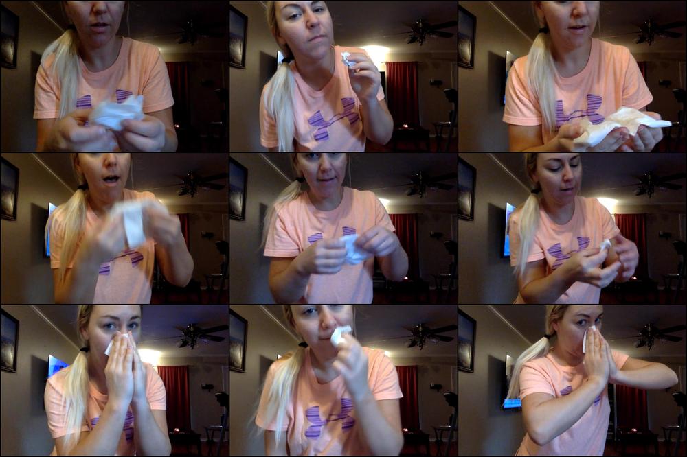 Nose Blows: Shiny Snot