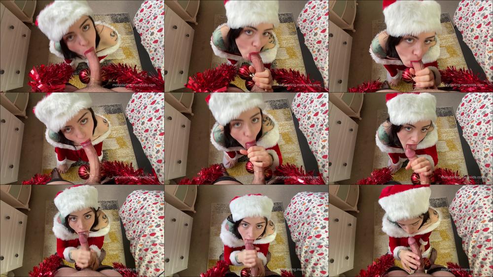 Slutty Santa Christmas Pov Blowjob 4K