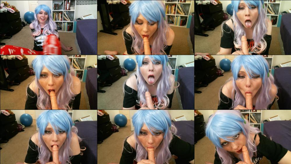freyajade adorable goth gf sucks your dick