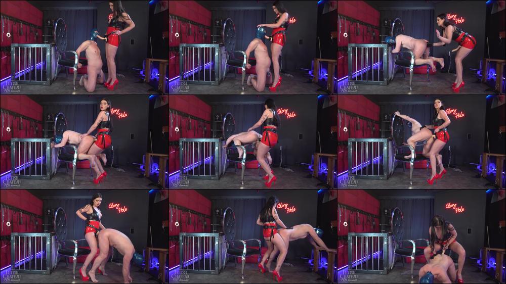 Mistress Glamorous fucking all his holes - July 03, 2022
