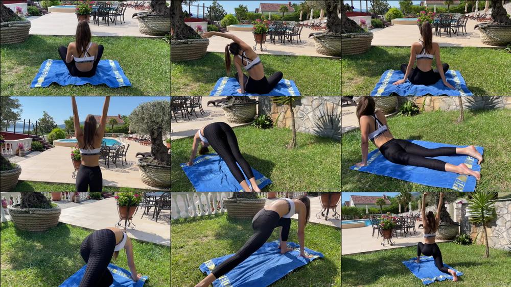 yoyagrey 02 06 2021 2125456211 morning yoga at my new summer home i