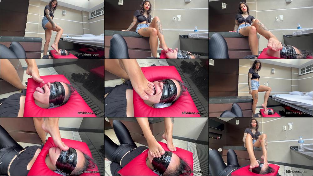 Amateur Sub X - Goddess My Hell Willians Foot Worship On Smother Box V