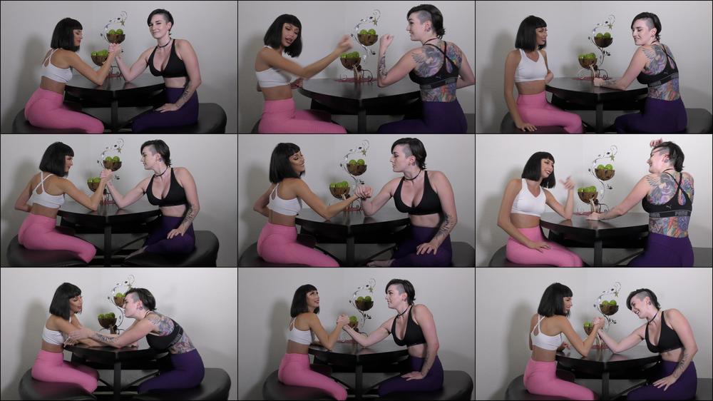Irene & Summer: Arm Wrestling