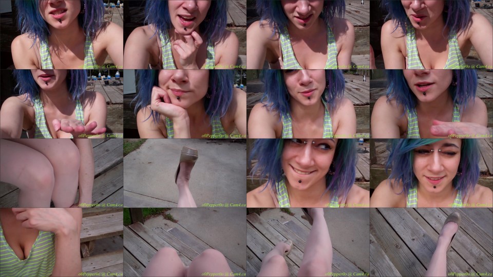 O0Pepper0O Big Bro Nylon Heel Blackmail