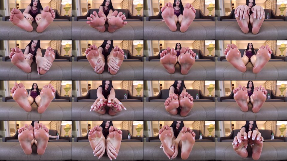 Goddess Aria Zahara Sensual Foot Worship Joi