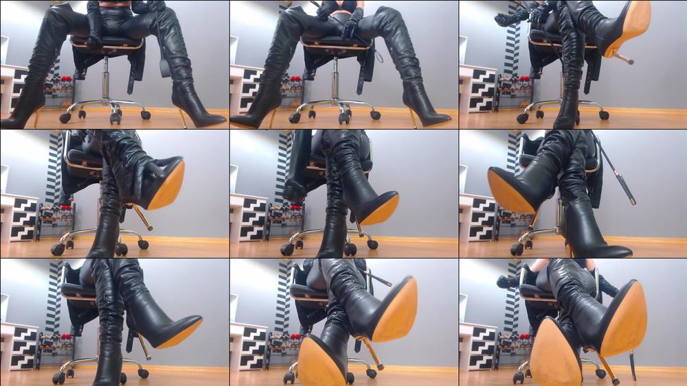 JOI with Worship My Leather Boots - April 28, 2022