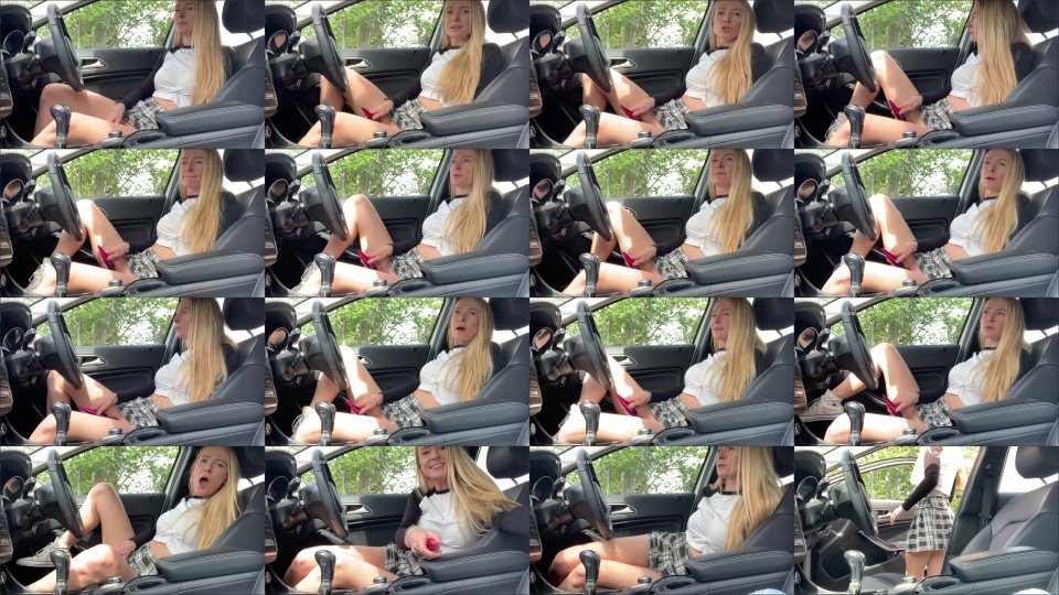 Brea Rose Cumming In My Car
