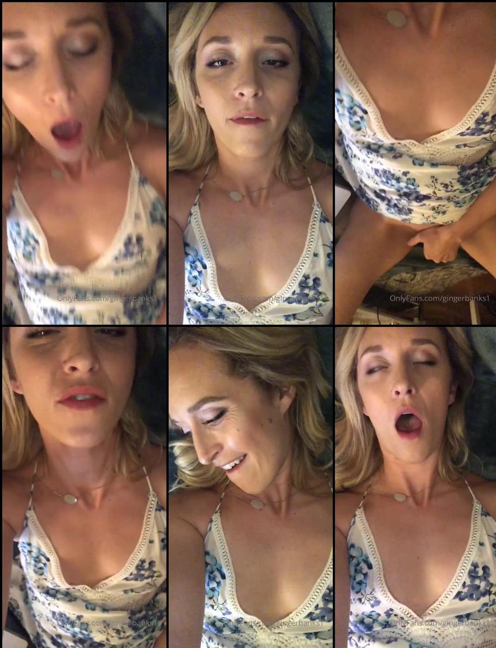 gingerbanks1 02 08 2019 48398498 Playing with my pussy  ) Do you like baby    )