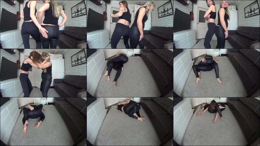 Not An Angel - Catball Fight Because Of Yoga Pants 2 Wwn