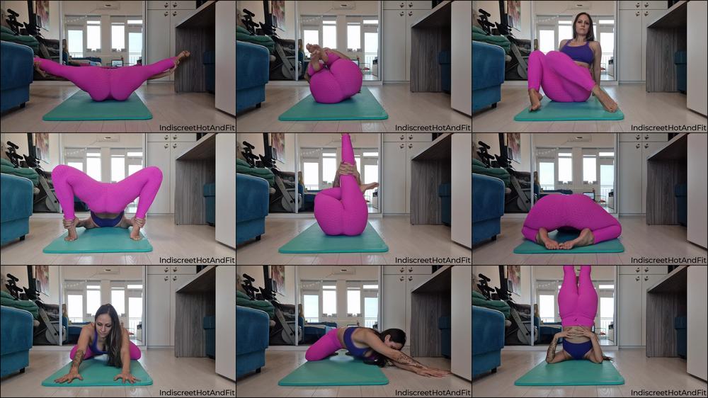 MILF does yoga mobility flow