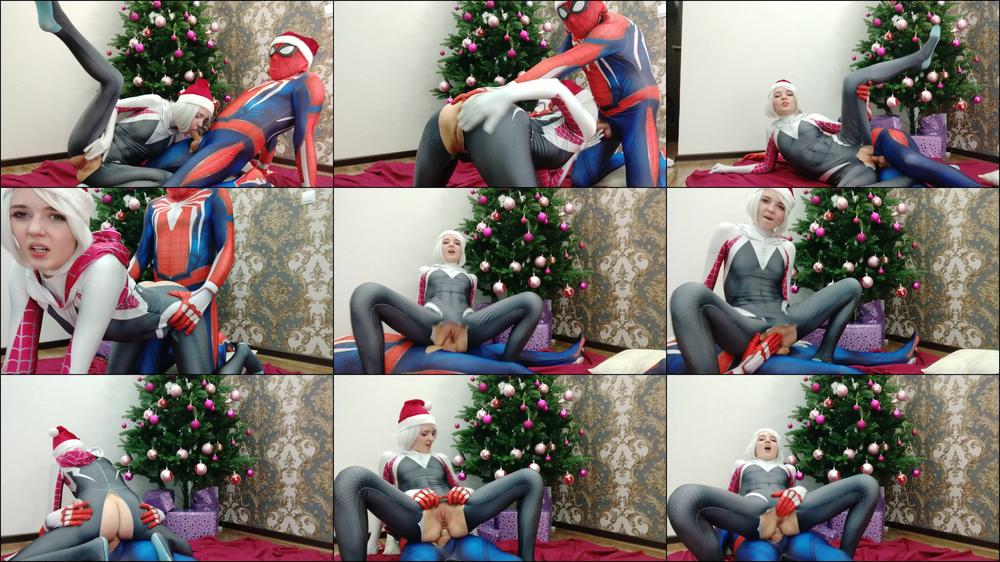 Gwen Stacy and Peter Parker Christmas - Dec 14, 2020