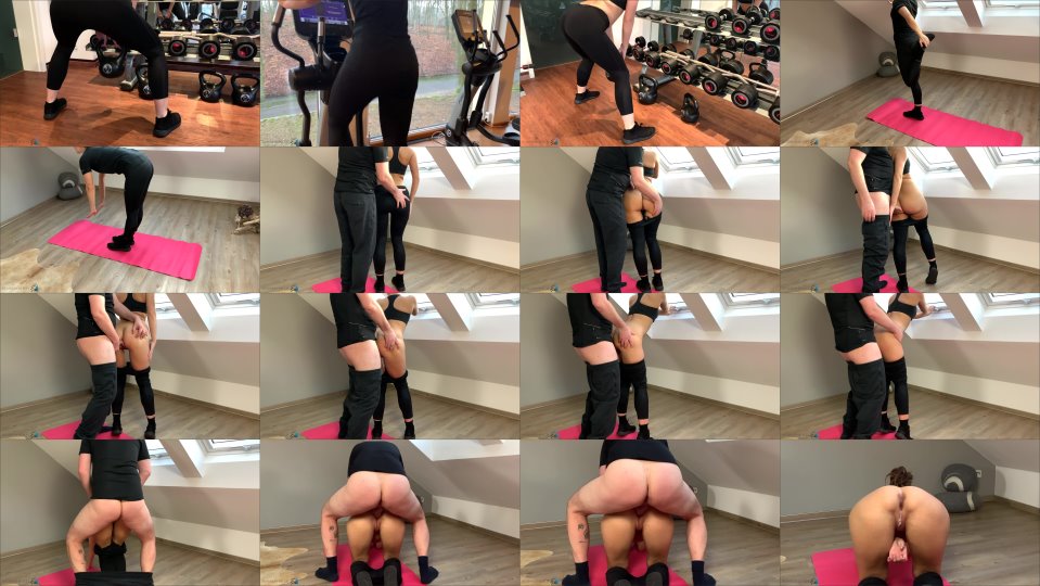 Business Bitch Business Woman Trains In Gym To Stay Fit