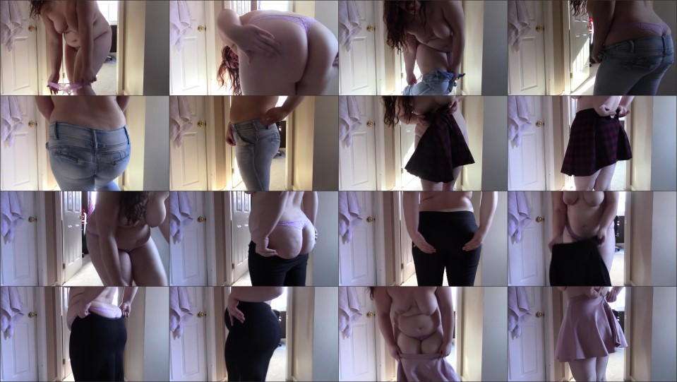 NataliaRose99 - ManyVids - Trying On Tight Clothes Tease