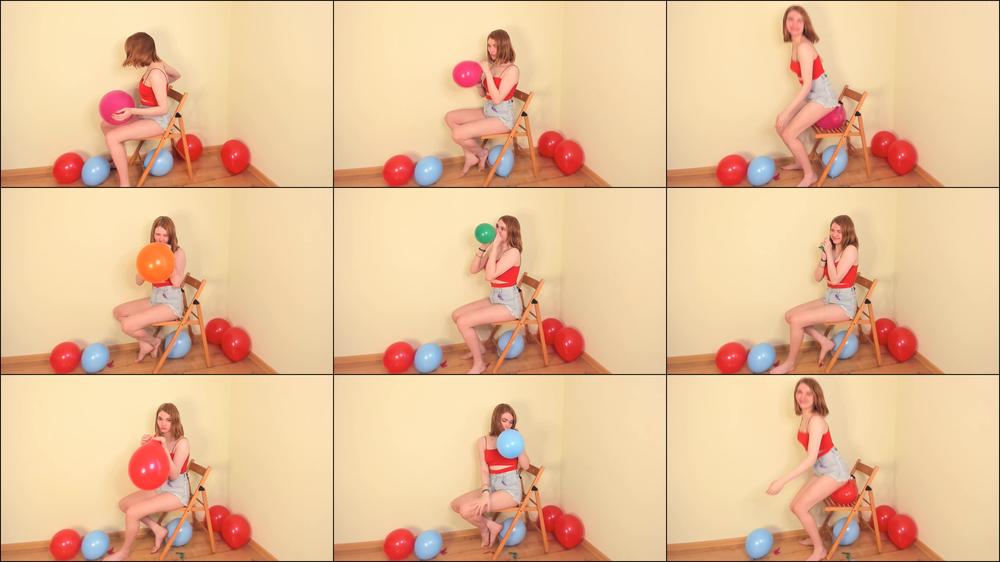 Balloon fetish play - May 31, 2022